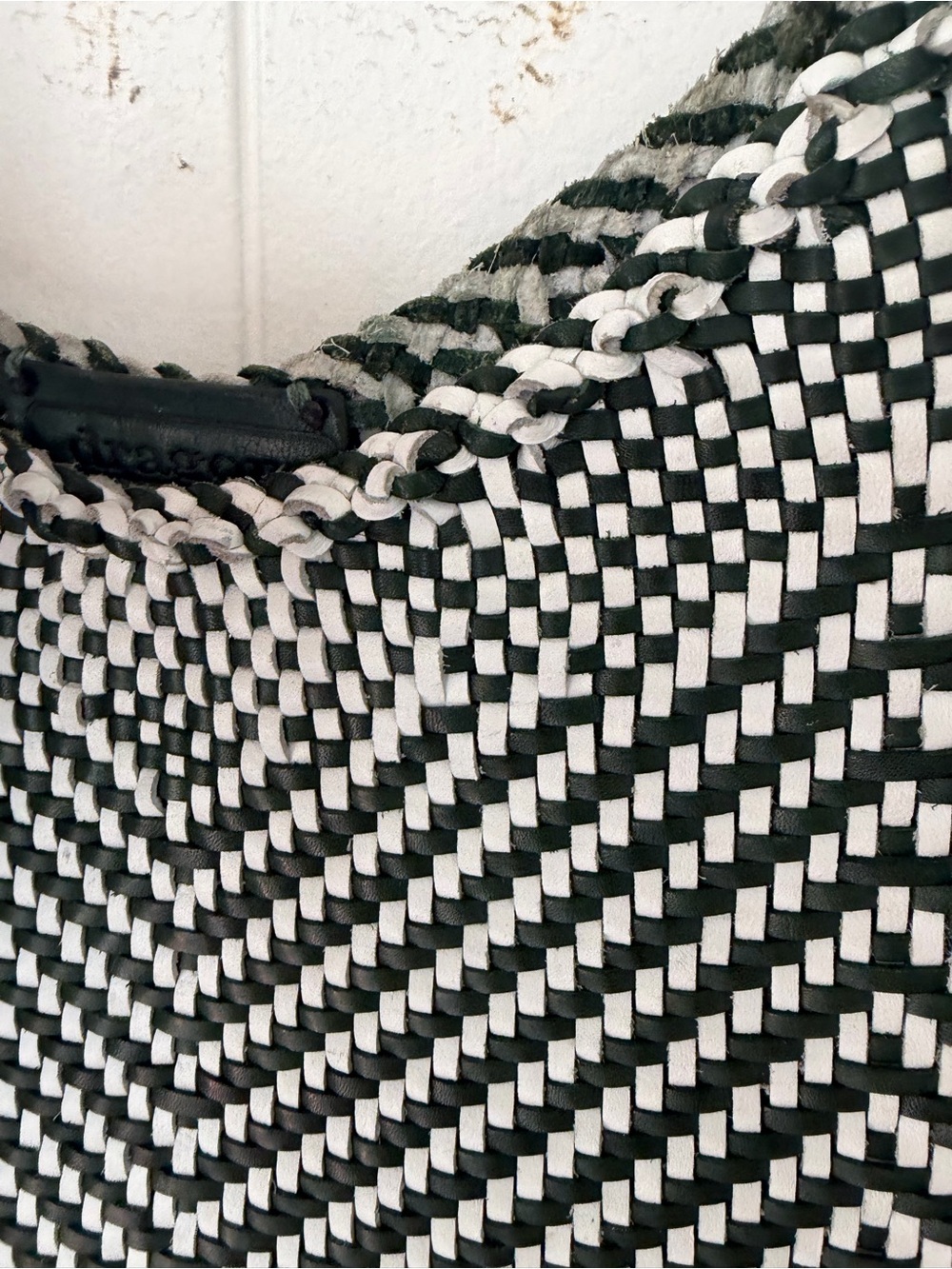 Dragon Diffusion leather woven bag - Picture 4 of 8